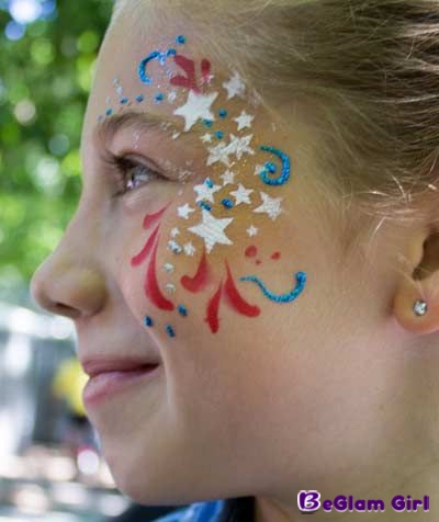 4th of July Face Paint Ideas