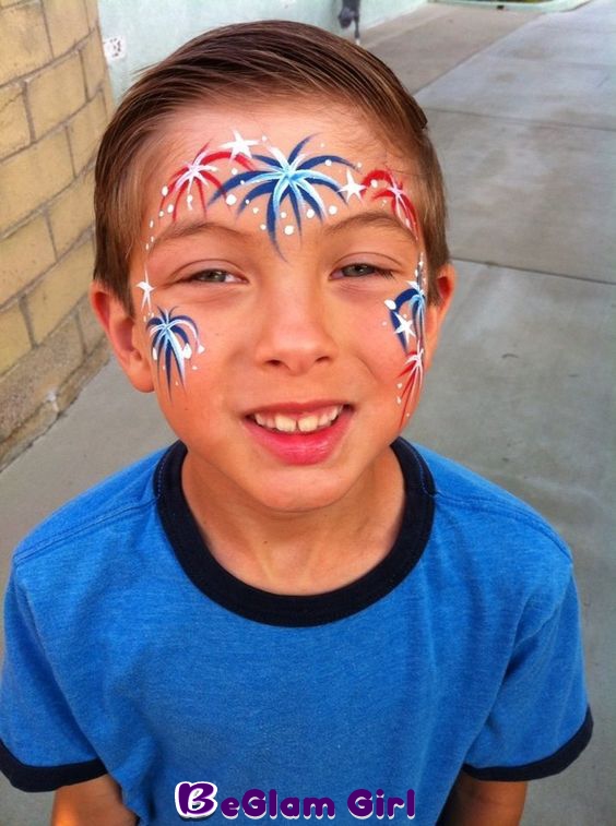 4th of July Face Paint Ideas