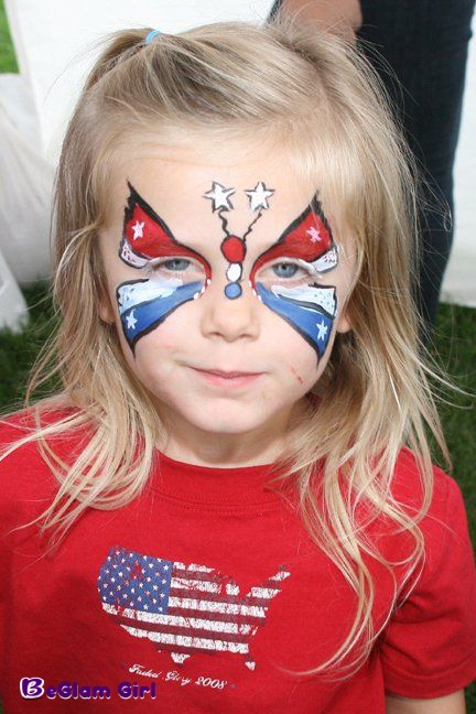 4th of July Face Paint Ideas