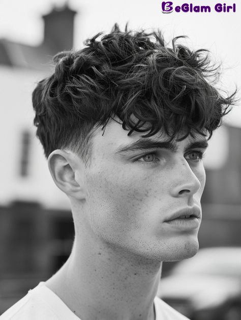 textured Blowout Fringe with Mid Taper: