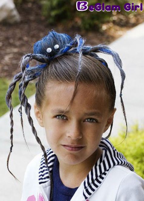 Simple Crazy Hair Day Ideas for Girls