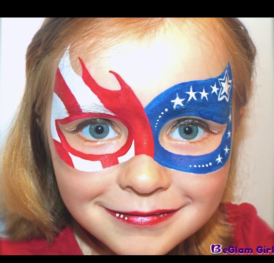 4th of July Face Paint Ideas