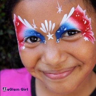 4th of July Face Paint Ideas