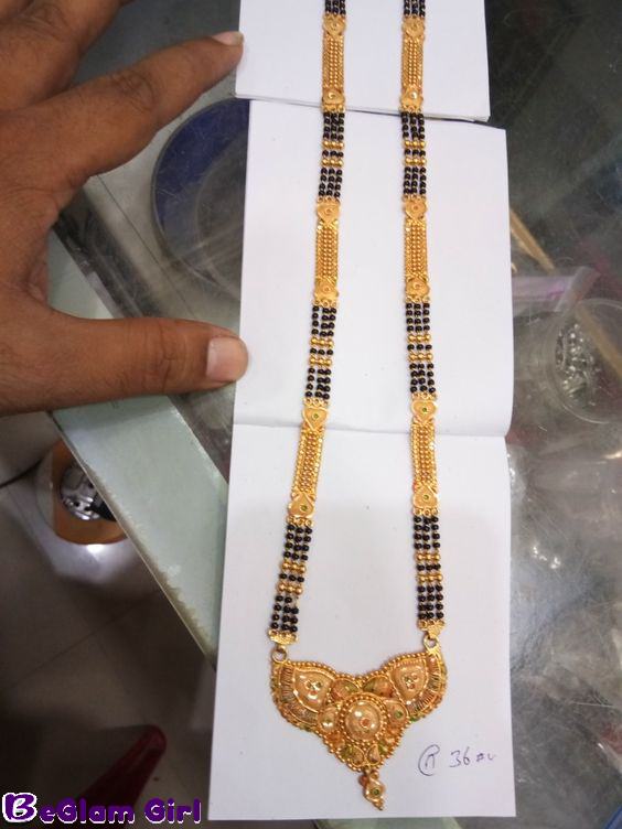 Trending Long Mangalsutra Designs in Gold for 2023