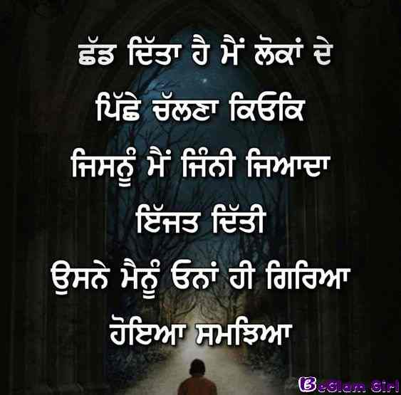 Popular Categories of Punjabi Life Quotes