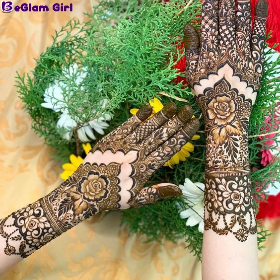 5 Back Hand Mehndi Designs Bridal Easy