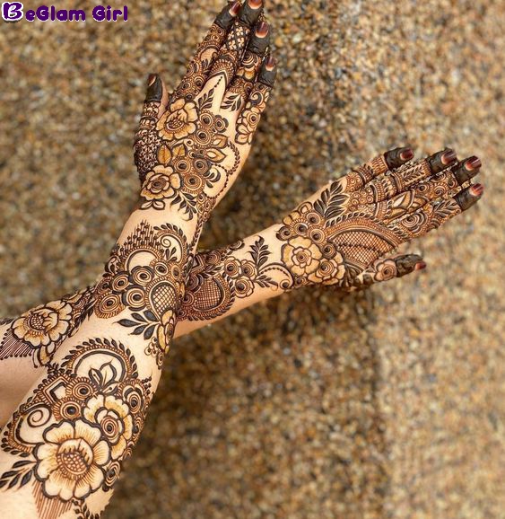 5 Back Hand Mehndi Designs Bridal Easy