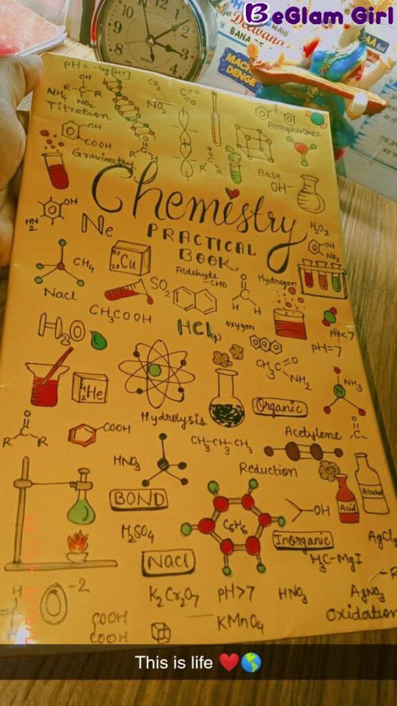 Get Some Ideas for the Chemistry Project Front Page from Here: