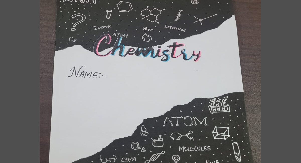 Simple Chemistry Project Front Page Design: Make Your Project Pop!