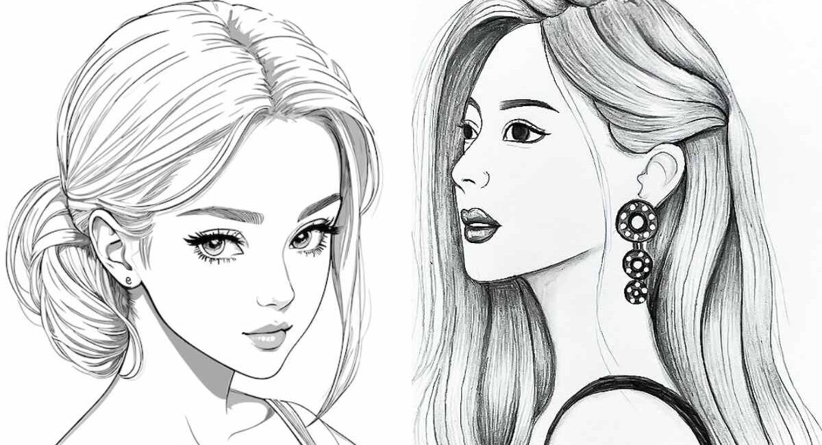 Pretty Girl:O9aveqjnvau= Drawing Of A Girl –  Find A Useful Guide Here!