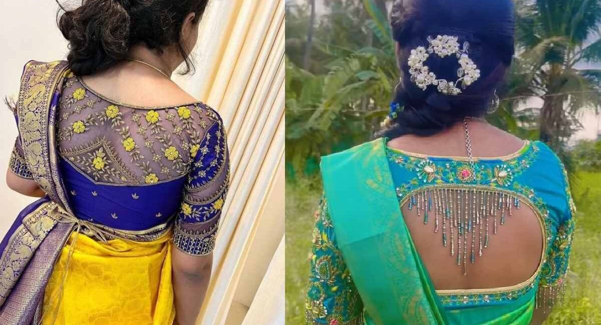 Stunning Wedding Blouse Back Designs for Silk Sarees: 2024 Trends